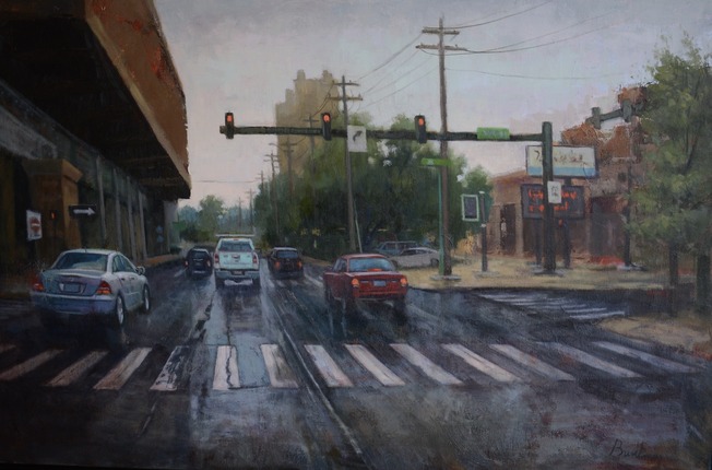 Frontage Rd. New Haven  24 x 36